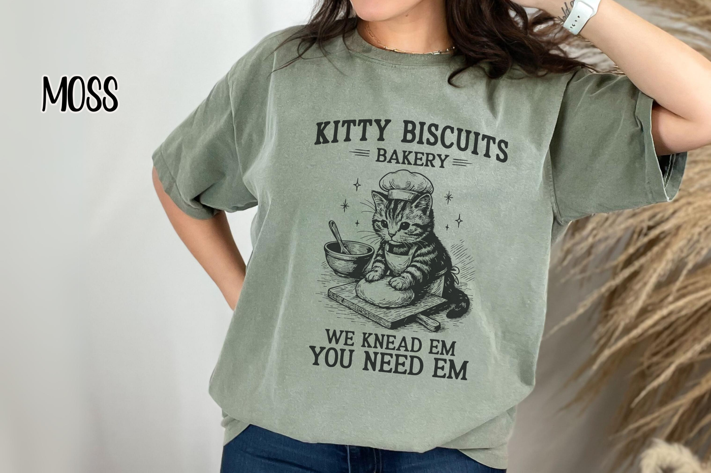 Kitty Biscuits Bakery Comfort Colors Tee