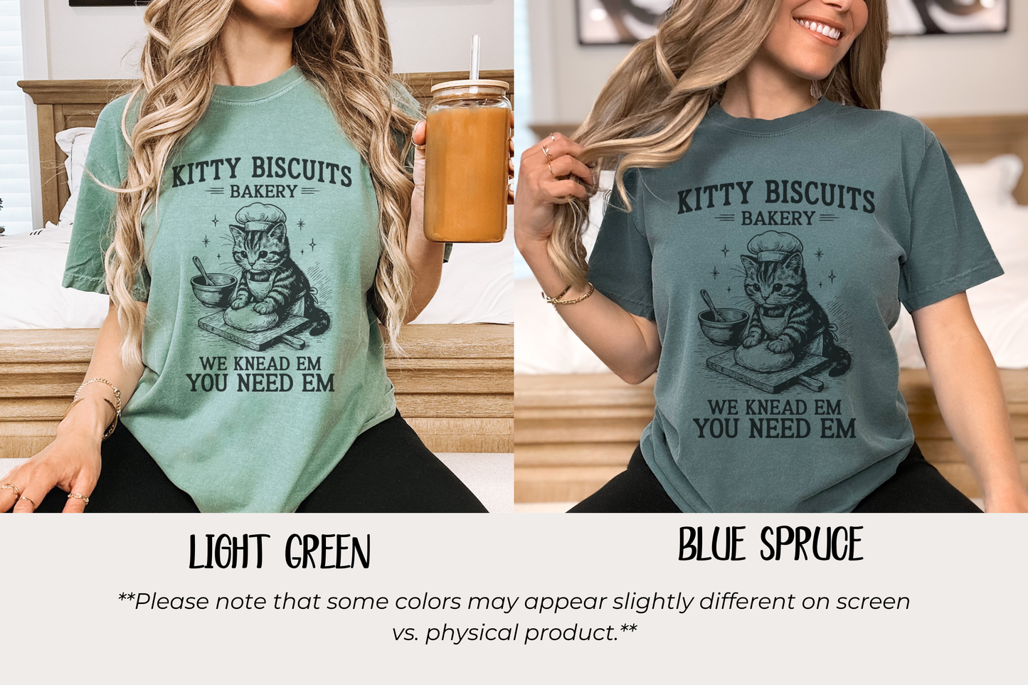 Kitty Biscuits Bakery Comfort Colors Tee