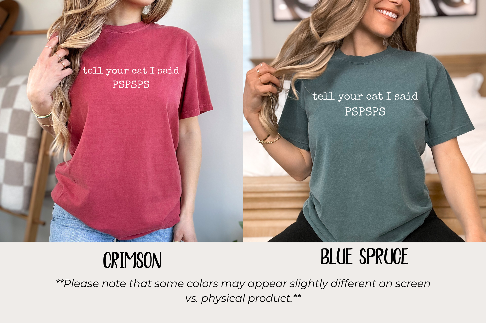 Cat Lover Gift Funny Tshirt Cat Saying Joke Perfect Birthday Present Holiday Gift Cat Owner Apparel Pspsps Text Humor Print Cotton Fabric Comfortable Fit Multiple Colors Available Sizes Small Through Four XL Premium Quality Durable